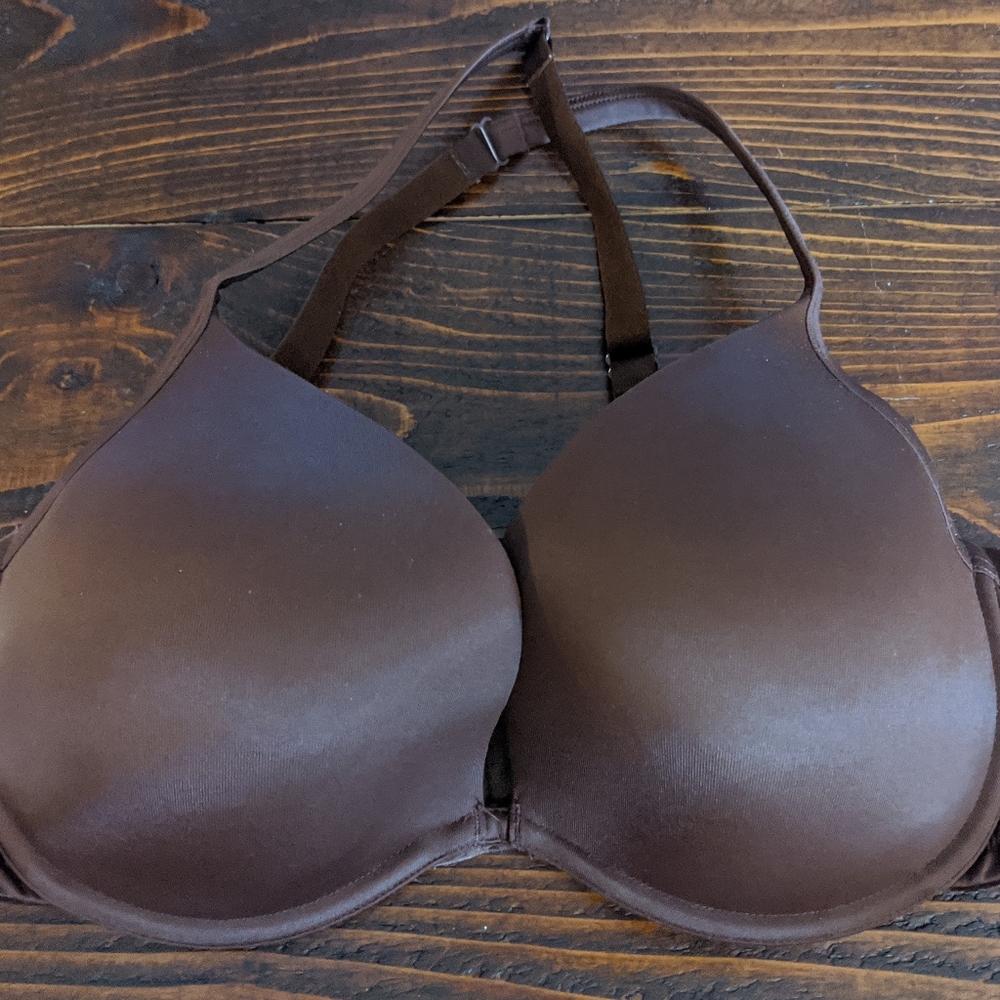 Cacique 38 D Brown convertible strap bra